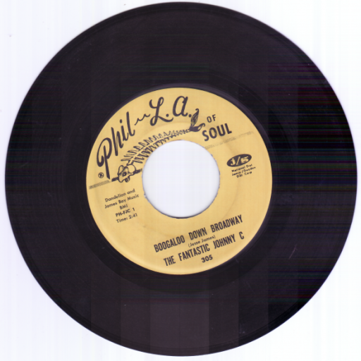 "Boogaloo Down Broadway" b/w "Look What Love Can Make You Do"-unplayed