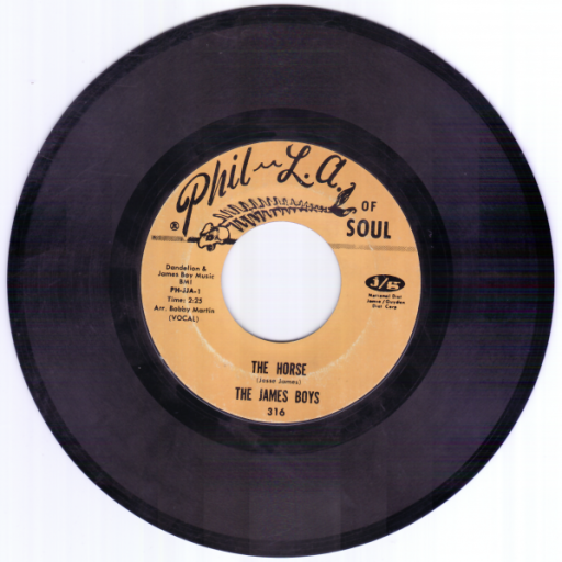 Unplayed-"The Horse (vocal)" b/w "The Mule"