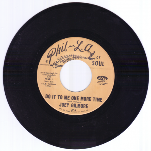 Unplayed "Do It To Me One More Time" b/w "Somebody Done Took My Baby and Gone"